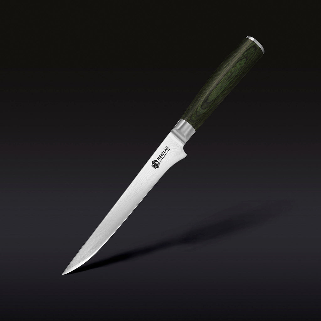 Damascus Steel Boning & Fillet Knife, 6" • HexClad
