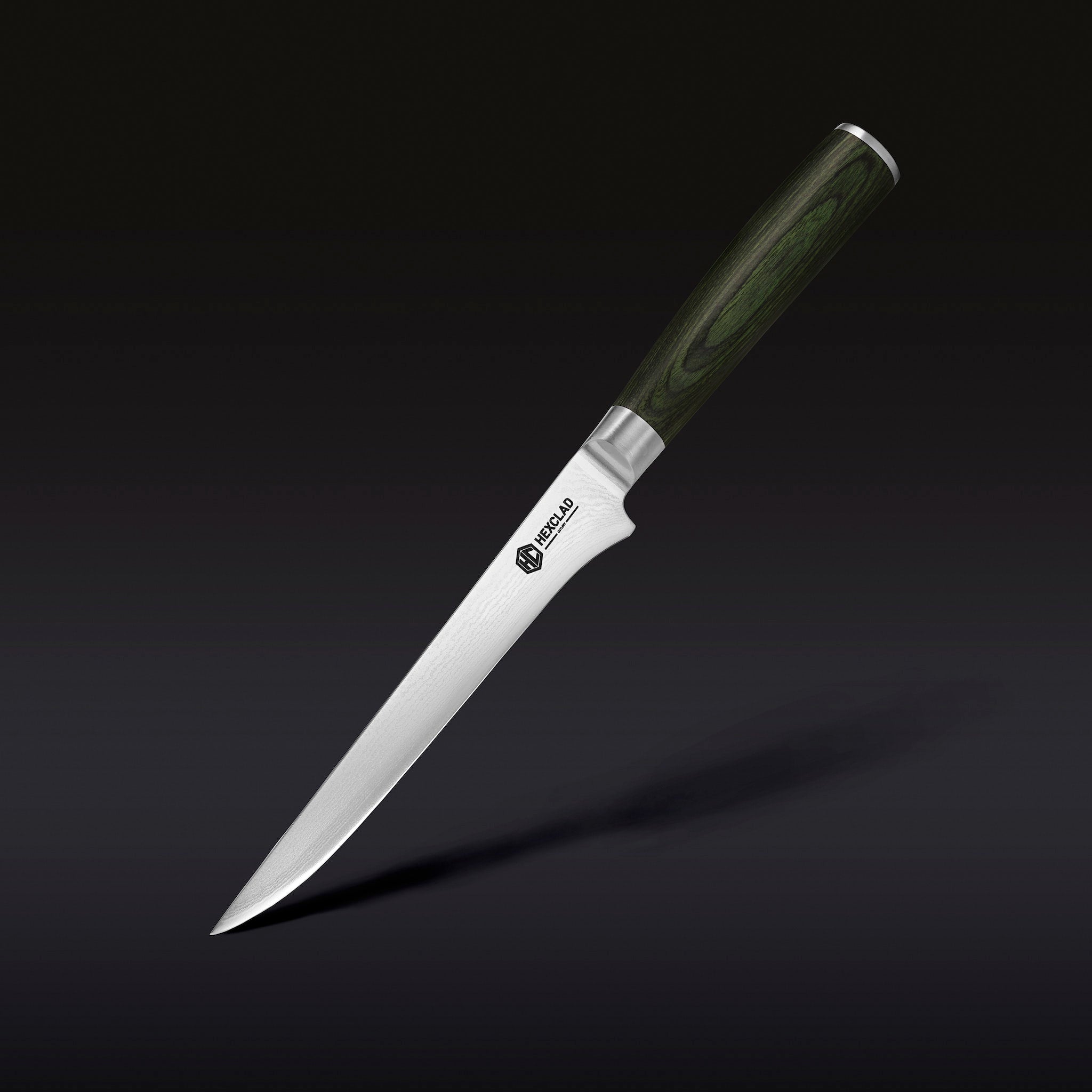 Damascus Steel Boning & Fillet Knife, 6" • HexClad