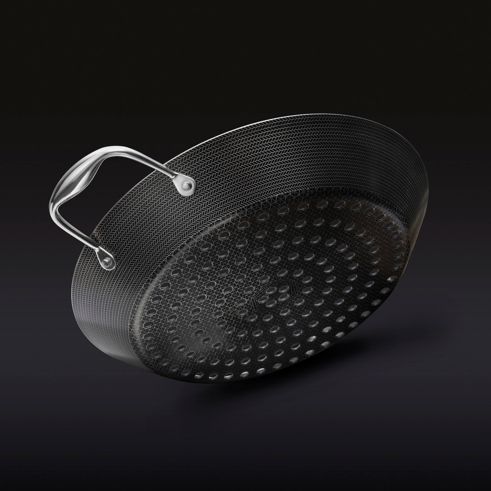 Hybrid BBQ Grill Pan, 12" • HexClad