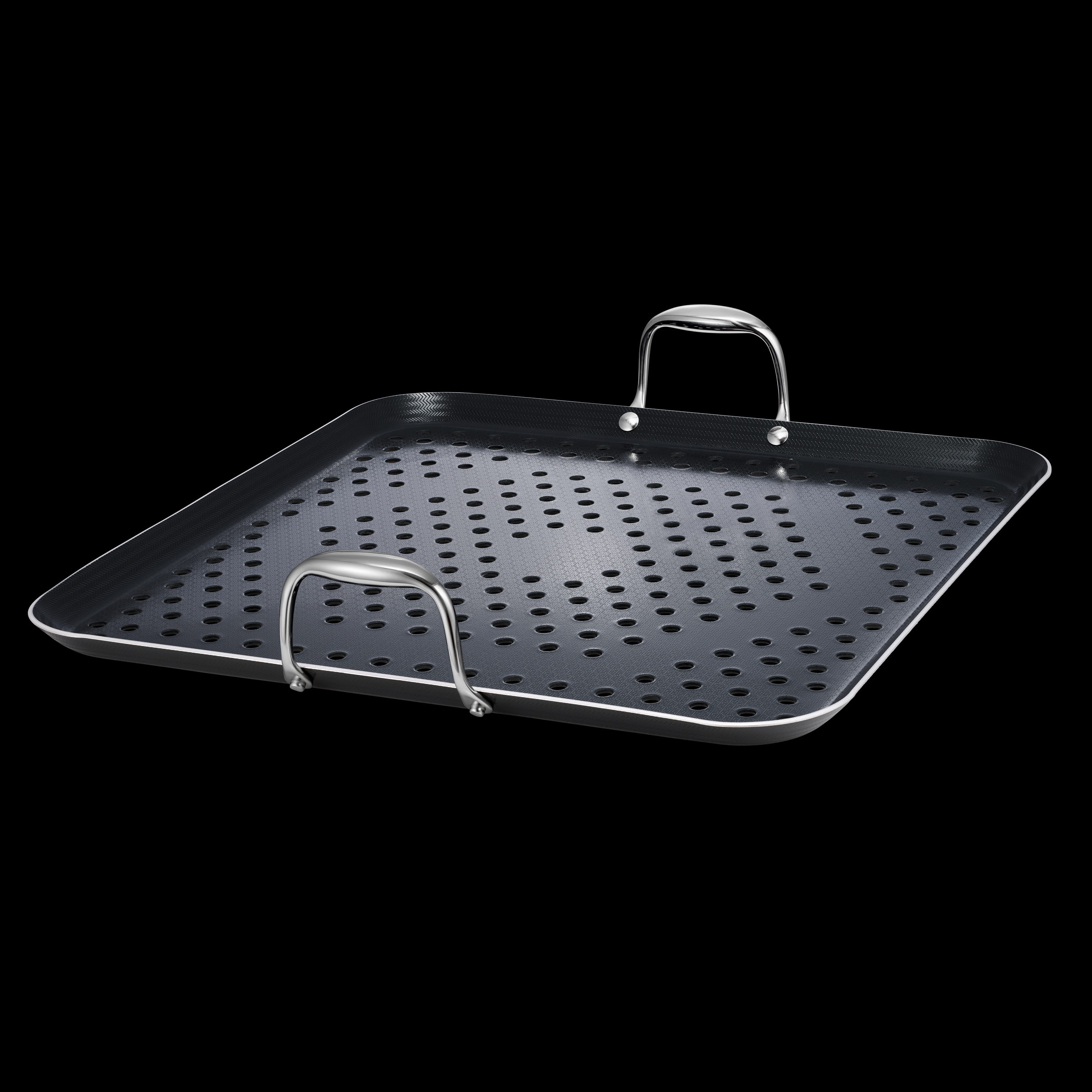 Hybrid BBQ Grill Topper, 16” • HexClad