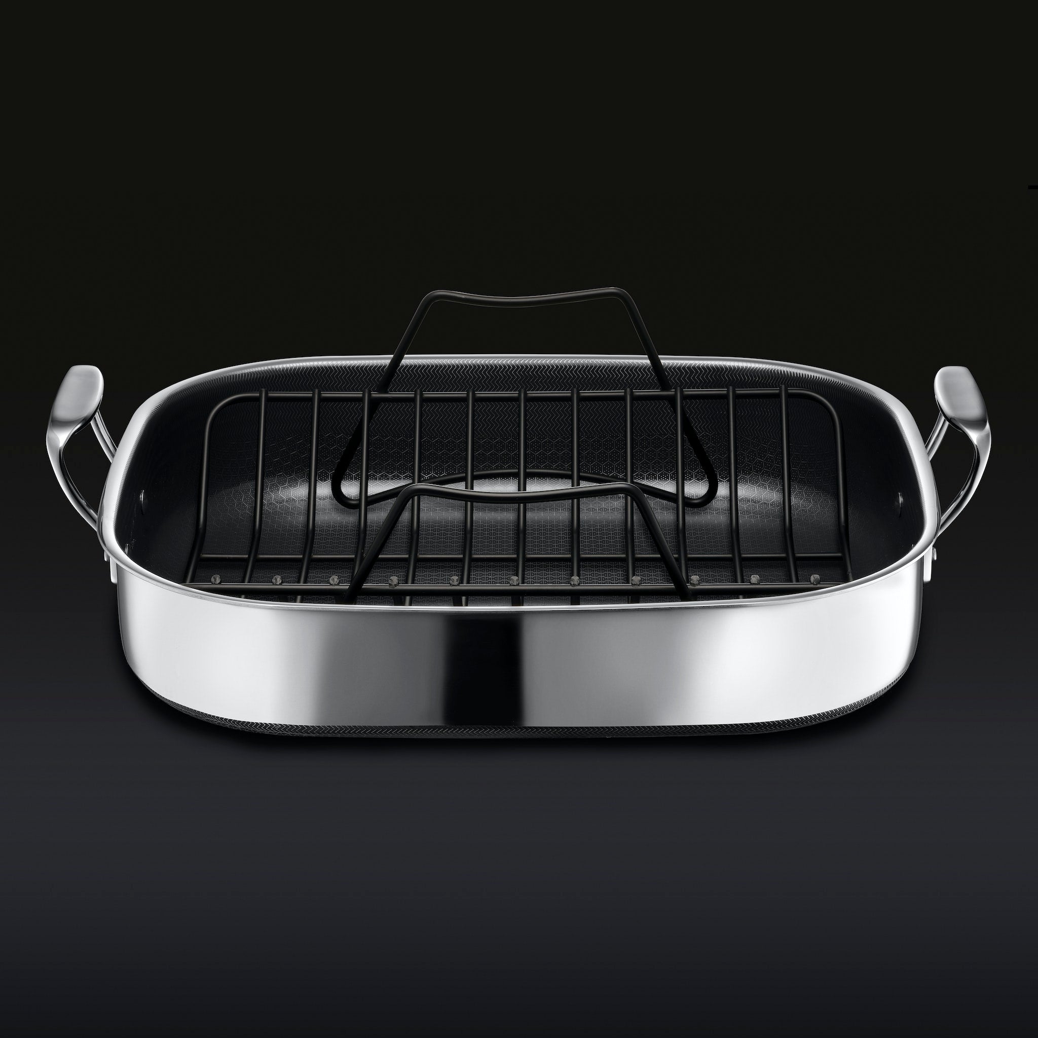 Hybrid Roasting Pan with Rack • HexClad