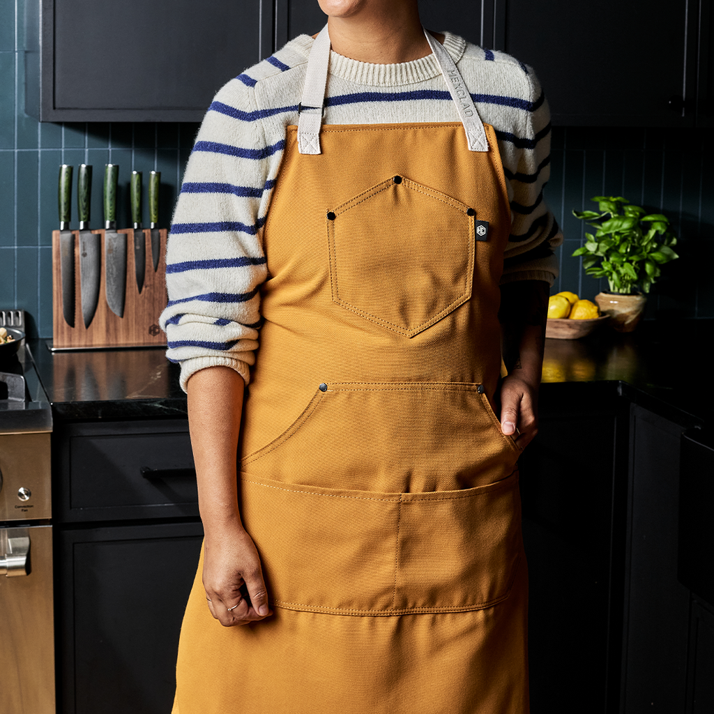 Eco Modern Apron (Mustard) • HexClad