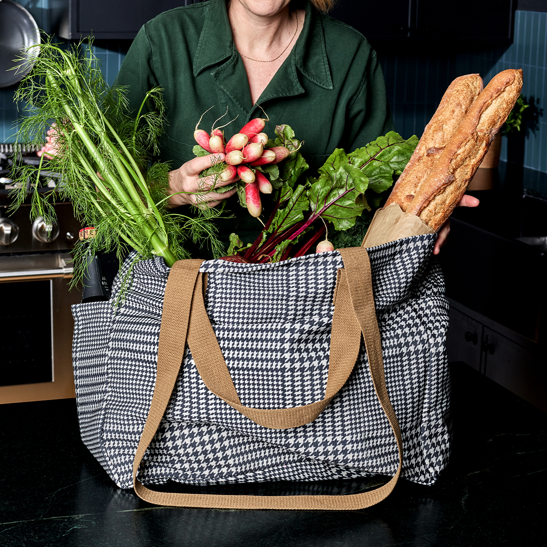 The Everything Everywhere Bag (Houndstooth-Onyx) • HexClad