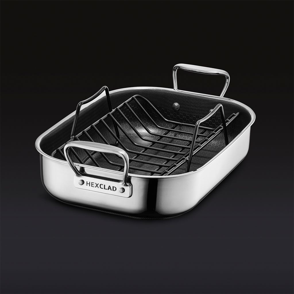 Small Hybrid Roasting Pan with Rack • HexClad