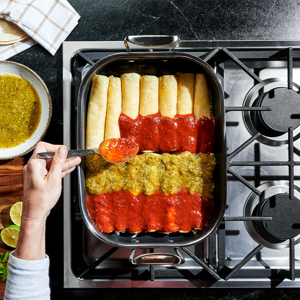 Small Hybrid Roasting Pan with Rack • HexClad