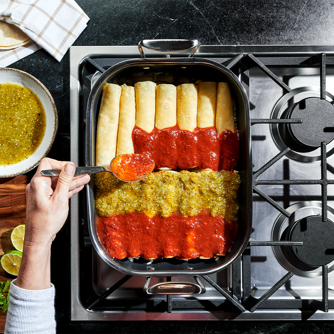 Small Hybrid Roasting Pan with Rack • HexClad