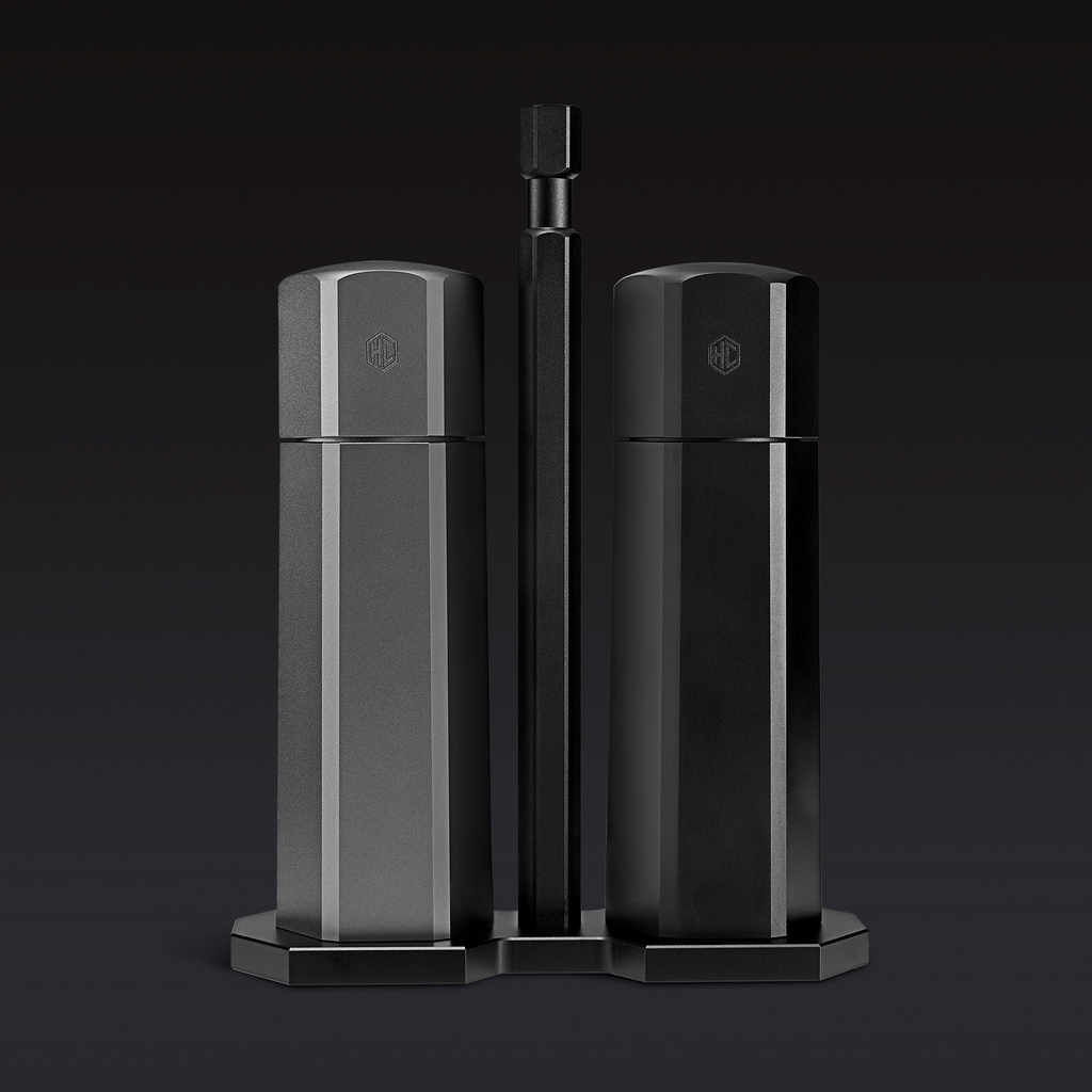 HexMill Tabletop Salt & Pepper Grinder Set • HexClad