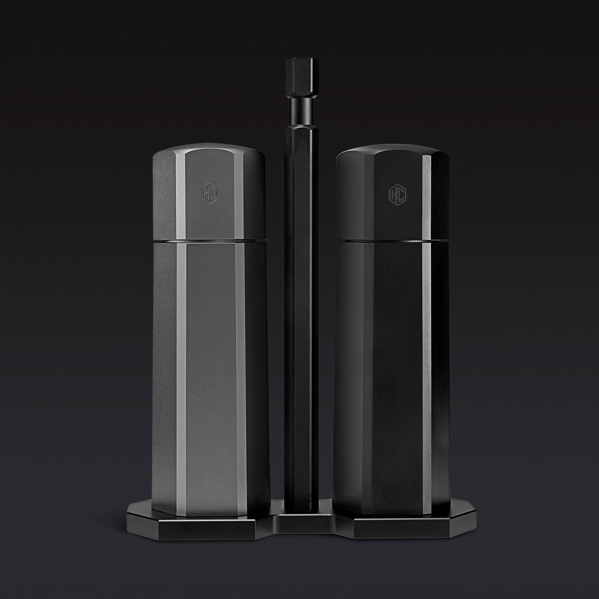 HexMill Tabletop Salt & Pepper Grinder Set • HexClad