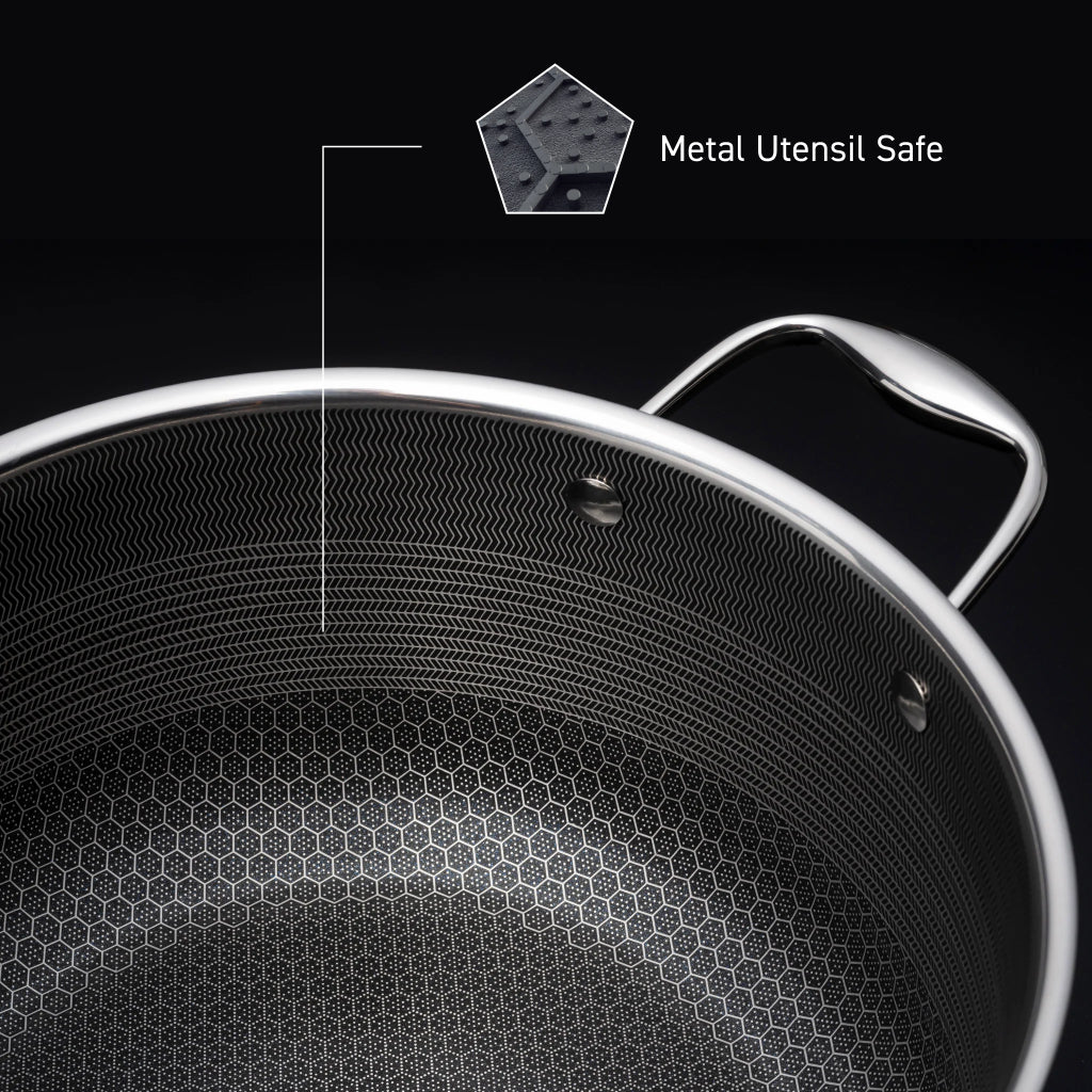 Hybrid Pots & Pans Set, 12-pc • HexClad